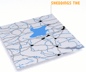 3d view of The Sheddings